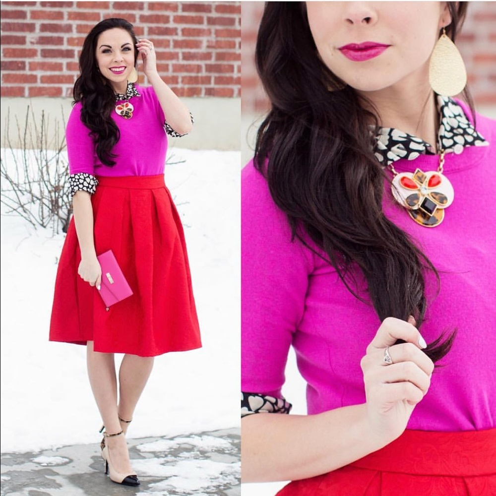 Kate Spade Cluster Statement Necklace